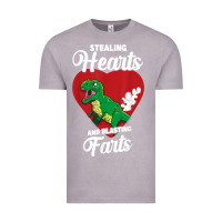 Vintage Zinc stealing hearts and blasting farts valentine's day t shirt Vintage Tee - linhVisuals