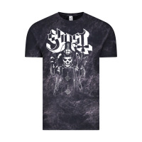 Cloud Black GHOST Vintage Tee - linhVisuals