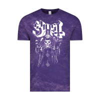 Cloud Purple GHOST Vintage Tee - linhVisuals
