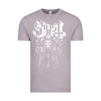 Vintage Zinc GHOST Vintage Tee - linhVisuals