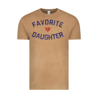 Vintage Camel womens favorite daughter heart distressed vintage faded classic t shir Vintage Tee - linhVisuals