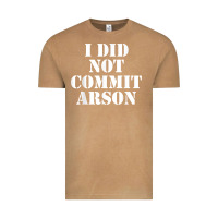 Vintage Camel i did not commit arson for arson investigator t shirt Vintage Tee - linhVisuals