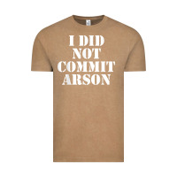 Vintage Coffee i did not commit arson for arson investigator t shirt Vintage Tee - linhVisuals