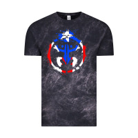 Cloud Black taino coqui symbol   boricua   hispanic heritage t shirt Vintage Tee - linhVisuals