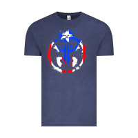 Vintage Denim taino coqui symbol   boricua   hispanic heritage t shirt Vintage Tee - linhVisuals
