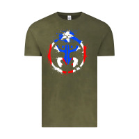 Vintage Olive taino coqui symbol   boricua   hispanic heritage t shirt Vintage Tee - linhVisuals
