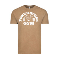 Vintage Coffee POWERHOUSE GYM POPULAR Vintage Tee - linhVisuals