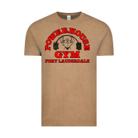Vintage Coffee POWERHOUSE GYM CLASSIC Vintage Tee - linhVisuals