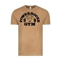 Vintage Camel POWERHOUSE GYM Vintage Tee - linhVisuals