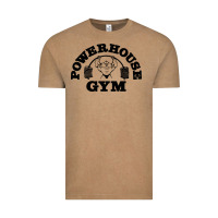 Vintage Coffee POWERHOUSE GYM Vintage Tee - linhVisuals