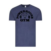 Vintage Denim POWERHOUSE GYM Vintage Tee - linhVisuals