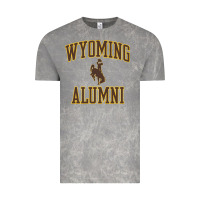 Cloud Rock wyoming cowboys apparel alumni classic arch long sleeve t shirt Vintage Tee - linhVisuals