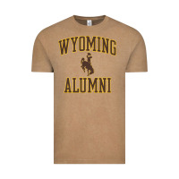 Vintage Coffee wyoming cowboys apparel alumni classic arch long sleeve t shirt Vintage Tee - linhVisuals