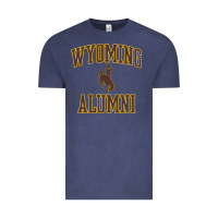 Vintage Denim wyoming cowboys apparel alumni classic arch long sleeve t shirt Vintage Tee - linhVisuals