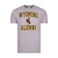Vintage Zinc wyoming cowboys apparel alumni classic arch long sleeve t shirt Vintage Tee - linhVisuals