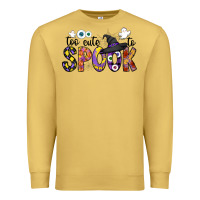 Antique Gold too cute to spook Premium Sweatshirt - CowhideDigitalArt