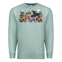 Seafoam too cute to spook Premium Sweatshirt - CowhideDigitalArt