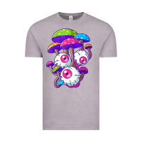 Vintage Zinc psychedelic mushroom hippie magic fungus shrooms trance rave t shirt Vintage Tee - linhVisuals