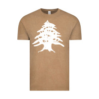 Vintage Coffee retro lebanon cedar lebanese Vintage Tee - linhVisuals