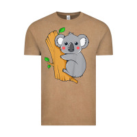 Vintage Coffee kids cute koala bear   for children kids koala bear Vintage Tee - linhVisuals
