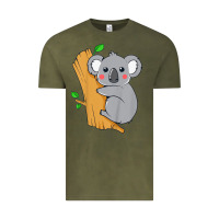 Vintage Olive kids cute koala bear   for children kids koala bear Vintage Tee - linhVisuals