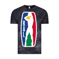 Cloud Black basketball africa league Vintage Tee - linhVisuals