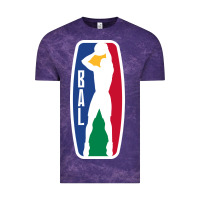 Cloud Purple basketball africa league Vintage Tee - linhVisuals