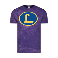Cloud Purple Loyola Blakefield Vintage Tee - linhVisuals