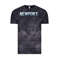 Cloud Black Newport School Vintage Tee - linhVisuals