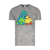 Cloud Rock bunny and ducky Vintage Tee - linhVisuals
