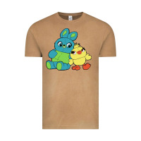 Vintage Camel bunny and ducky Vintage Tee - linhVisuals