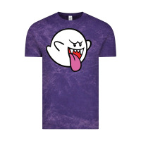 Cloud Purple boo Vintage Tee - linhVisuals