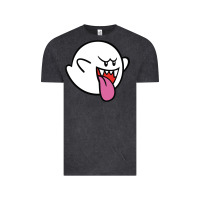 Vintage Black boo Vintage Tee - linhVisuals