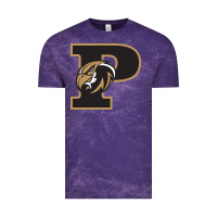 Cloud Purple poolesville high school Vintage Tee - linhVisuals