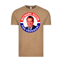Vintage Coffee richard nixon president usa vote election campaign t shirt Vintage Tee - linhVisuals