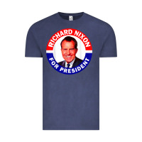 Richard Nixon President Usa Vote Election Campaign T Shirt Vintage Tee | Teevron