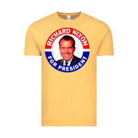 Vintage Mustard richard nixon president usa vote election campaign t shirt Vintage Tee - linhVisuals