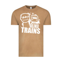 Vintage Camel i like trains Vintage Tee - linhVisuals