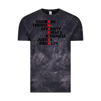 Cloud Black anti trump resist Vintage Tee - linhVisuals