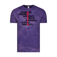 Cloud Purple anti trump resist Vintage Tee - linhVisuals