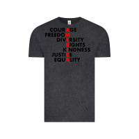 Vintage Black anti trump resist Vintage Tee - linhVisuals