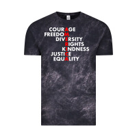 Cloud Black anti trump resist Vintage Tee - linhVisuals