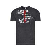 Vintage Black anti trump resist Vintage Tee - linhVisuals