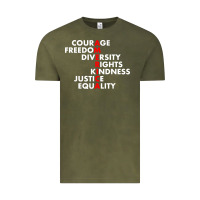 Vintage Olive anti trump resist Vintage Tee - linhVisuals