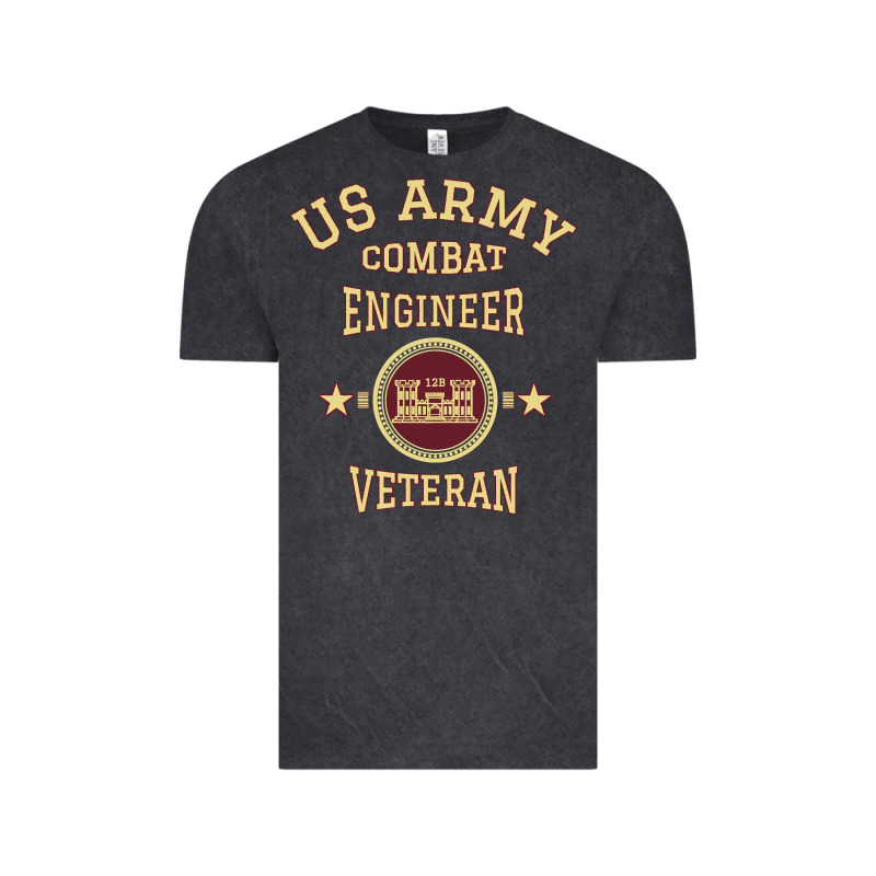 Us Army Combat Engineer Combat Engineer Veteran Gift Pullover Hoodie Vintage Tee by linhVisuals | Teevron