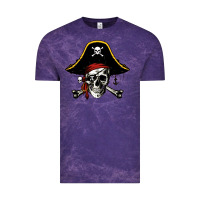 Cloud Purple pi rate 3 14 Vintage Tee - linhVisuals