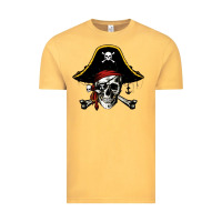 Vintage Mustard pi rate 3 14 Vintage Tee - linhVisuals