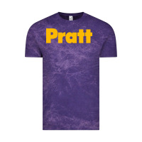 Cloud Purple Pratt Institute Vintage Tee - linhVisuals