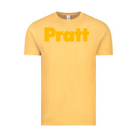 Vintage Mustard Pratt Institute Vintage Tee - linhVisuals