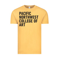 Vintage Mustard Pacific Northwest College of Art Vintage Tee - linhVisuals